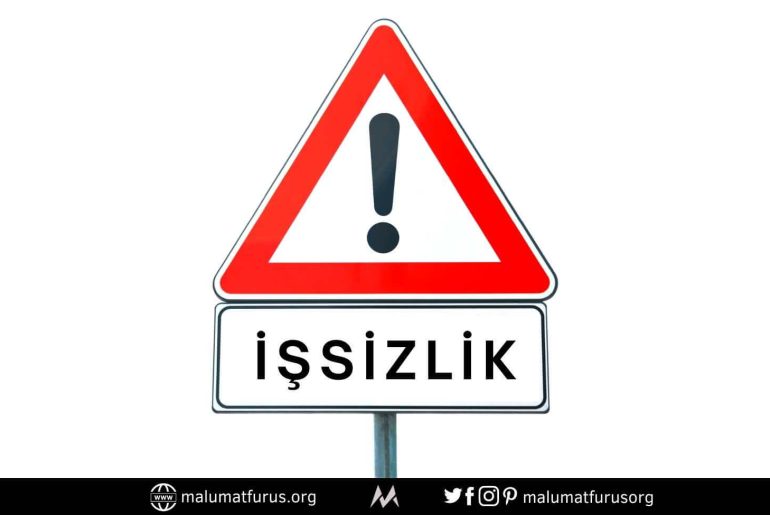 işsizlik işareti