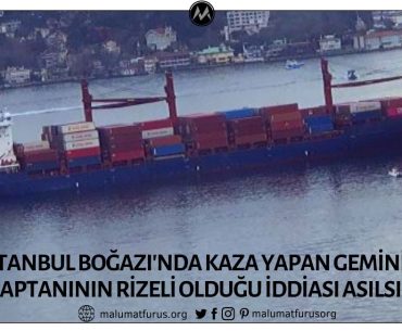 İstanbul Boğazı'nda Kaza Yapan Geminin Kaptanının Rizeli Olduğu İddiası Troll Uydurmasıydı