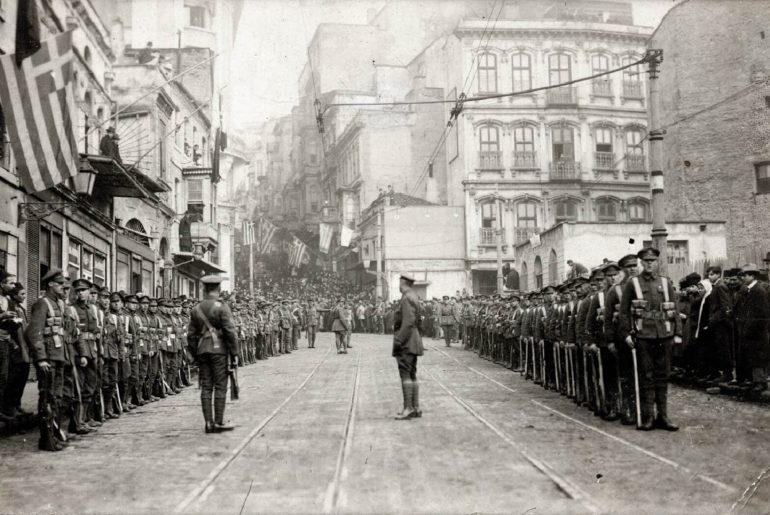 istanbul isgal kuvvetleri karakoy 1919