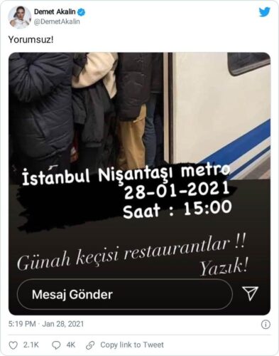 istanbul metrosundan sanılan kalabalık