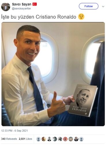 iste bu yuzden cristiano ronaldo