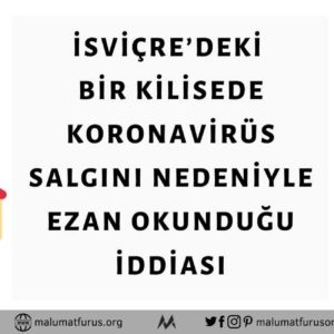 isviçre'de kilisede koronavirüs