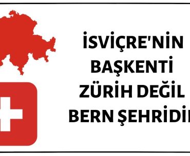 İsviçre'nin Başkentinin Zürih Olduğu İddiası Doğru Değil