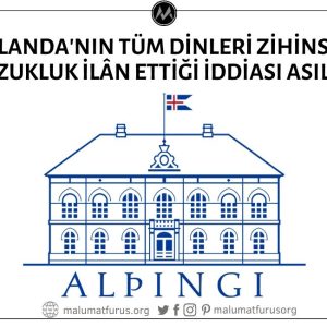 İzlanda Parlamentosunun Tüm Dinleri Zihinsel Bozukluk Olarak İlân Ettiği İddiası Doğru Değil