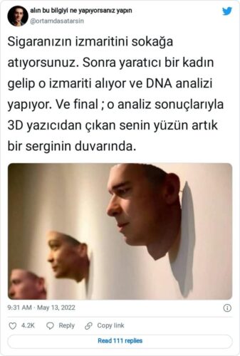 izmarit dna analizi