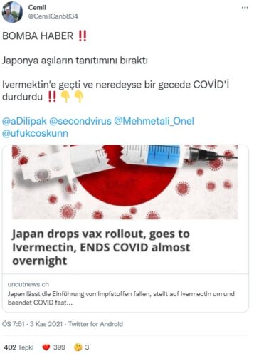 japonya covidi durdurdu