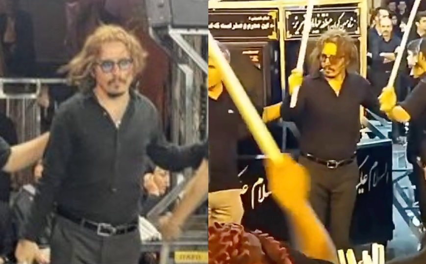 johnny depp iran