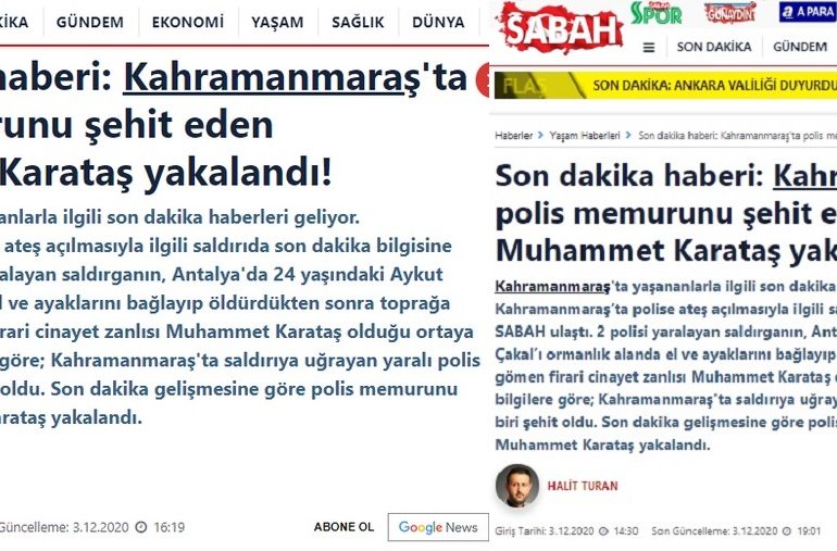 polisi şehit eden suriyeli