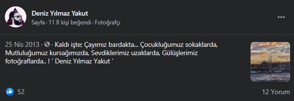 deniz yakut yılmaz kaldı işte