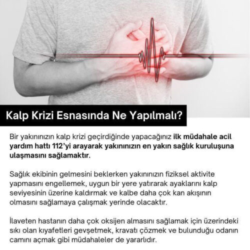 kalp krizi esnasında ne yapmalı