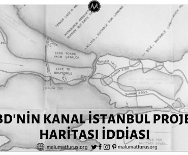 ABD Tarafından Yıllar Önce Hazırlanan Kanal İstanbul Projesi Haritaları Sanılan Görseller Aslında Soğuk Savaş Dönemi Savunma Planının İşlendiği Haritalardır