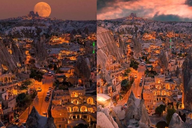 kapadokya goreme uchisar ay