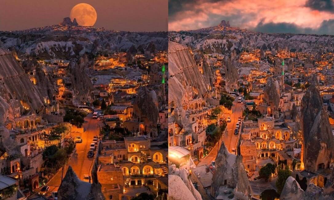 kapadokya goreme uchisar ay