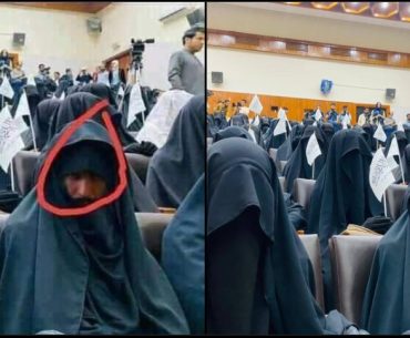 kara çarşaflı erkek