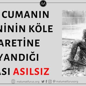 Kara Cumanın Kökeninin Şükran Günü Sonrasındaki Cuma Günü İndirimli Köle Ticareti Yapılmasına Dayandığı İddiası Asılsız
