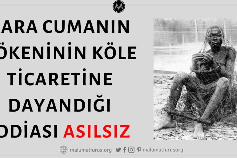 Kara Cumanın Kökeninin Şükran Günü Sonrasındaki Cuma Günü İndirimli Köle Ticareti Yapılmasına Dayandığı İddiası Asılsız