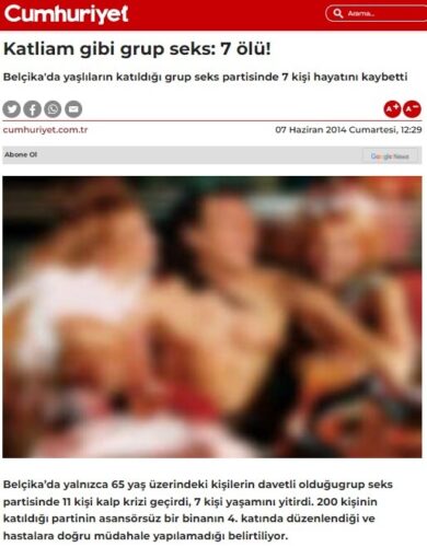 katliam gibi grup seks