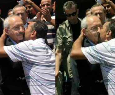 kemal kılıçdaroğlunu öpen vatandaş