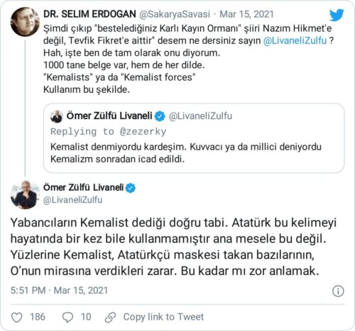 kemalizm sonradan icat edildi