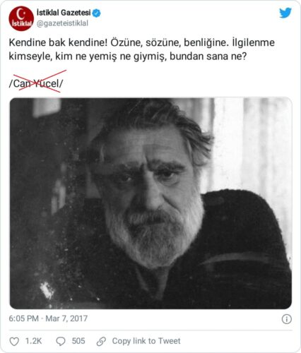 kendine bak kendine özüne sözüne benliğine ilgilenme kimseyle