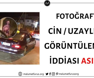 Kuzey Kıbrıs'ta Çekilen Fotoğrafta Cin / Uzaylının Göründüğü İddiası Asılsız