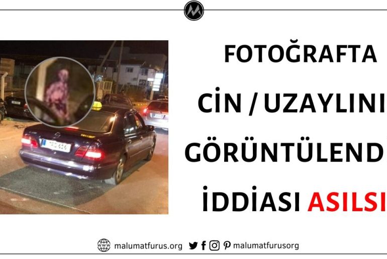 Kuzey Kıbrıs'ta Çekilen Fotoğrafta Cin / Uzaylının Göründüğü İddiası Asılsız