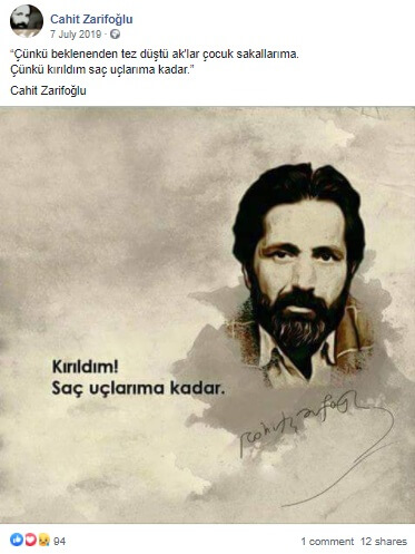 kırıldım saç uçlarıma kadar