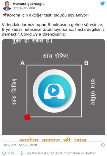 koronavirüs nefes testi