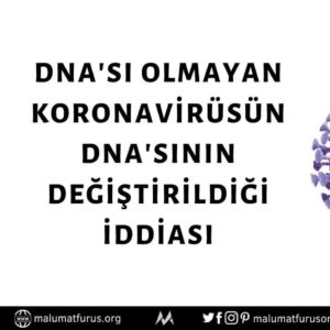 koronavirüsün DNA'sı