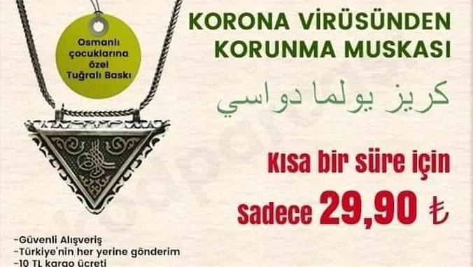 Koronavirüs muskası görseli