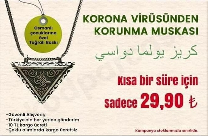 Koronavirüs muskası görseli