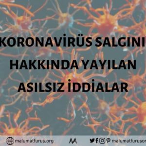 koronavirüs yalan haber