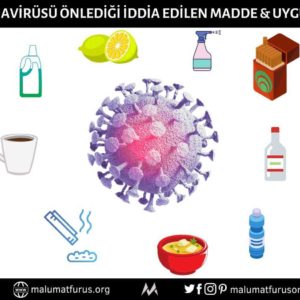 koronavirüsü önleyen maddeler
