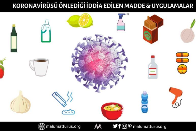 koronavirüsü önleyen maddeler