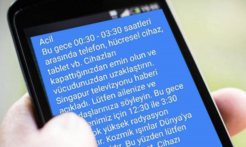 Zararlı kozmik ışınların dünyanın yakınından geçip kişisel elektronik aletlerimize zarar vereceği iddiası daha önce de gündeme gelmişti (Görsel: Hürriyet)