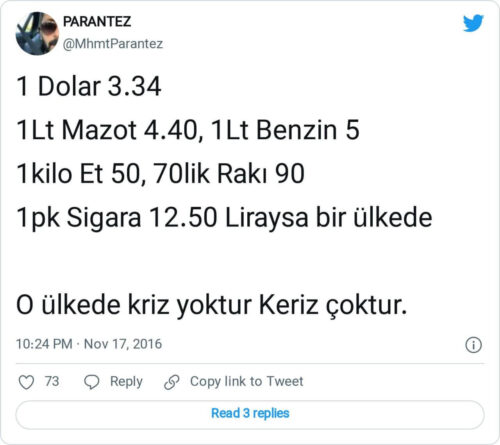 kriz yok keriz cok