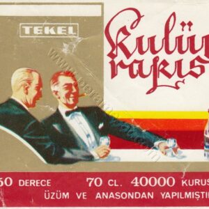 kulüp rakısı etiketi