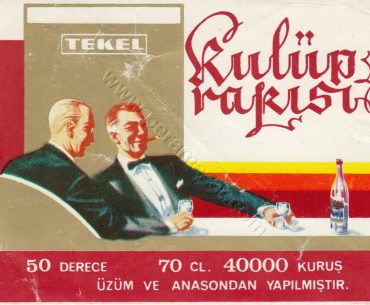kulüp rakısı etiketi