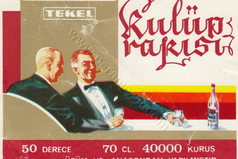 kulüp rakısı etiketi