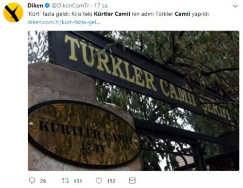 kürtler camiinin adını