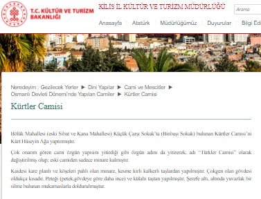 kürtler camisi