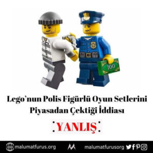 lego polis oyuncağı satış yasağı