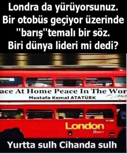 londra otobus ataturk