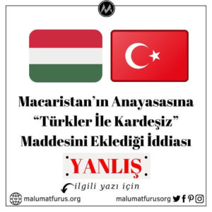 macaristan türkler ile kardeş