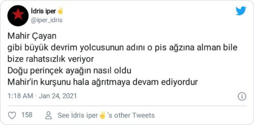 mahir çayan doğu perinçekin ayağına kurşun