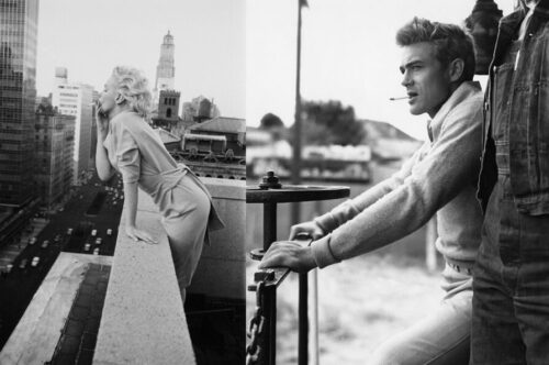 marilyn monroe james dean