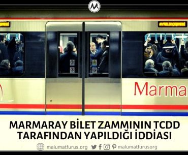 Marmaray Bilet Zammının TCDD Tarafından Yapıldığı İddiası Doğru Değil