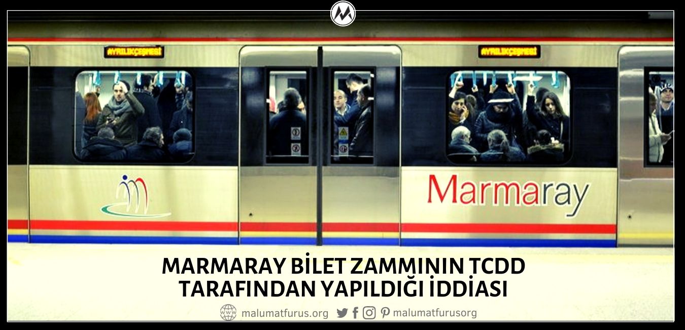 Marmaray Bilet Zammının TCDD Tarafından Yapıldığı İddiası Doğru Değil