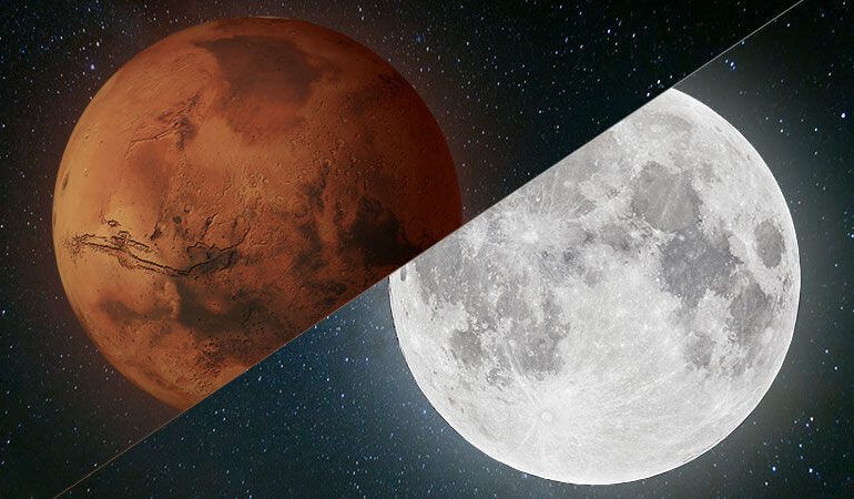 mars ay kadar görünecek