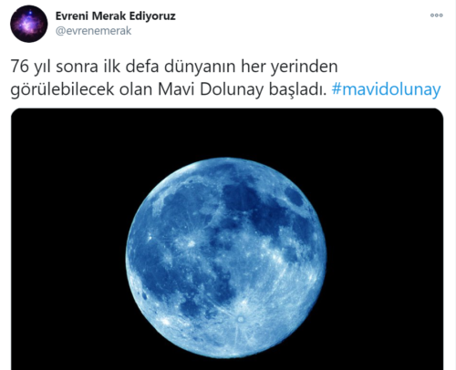 mavi dolunay nedir